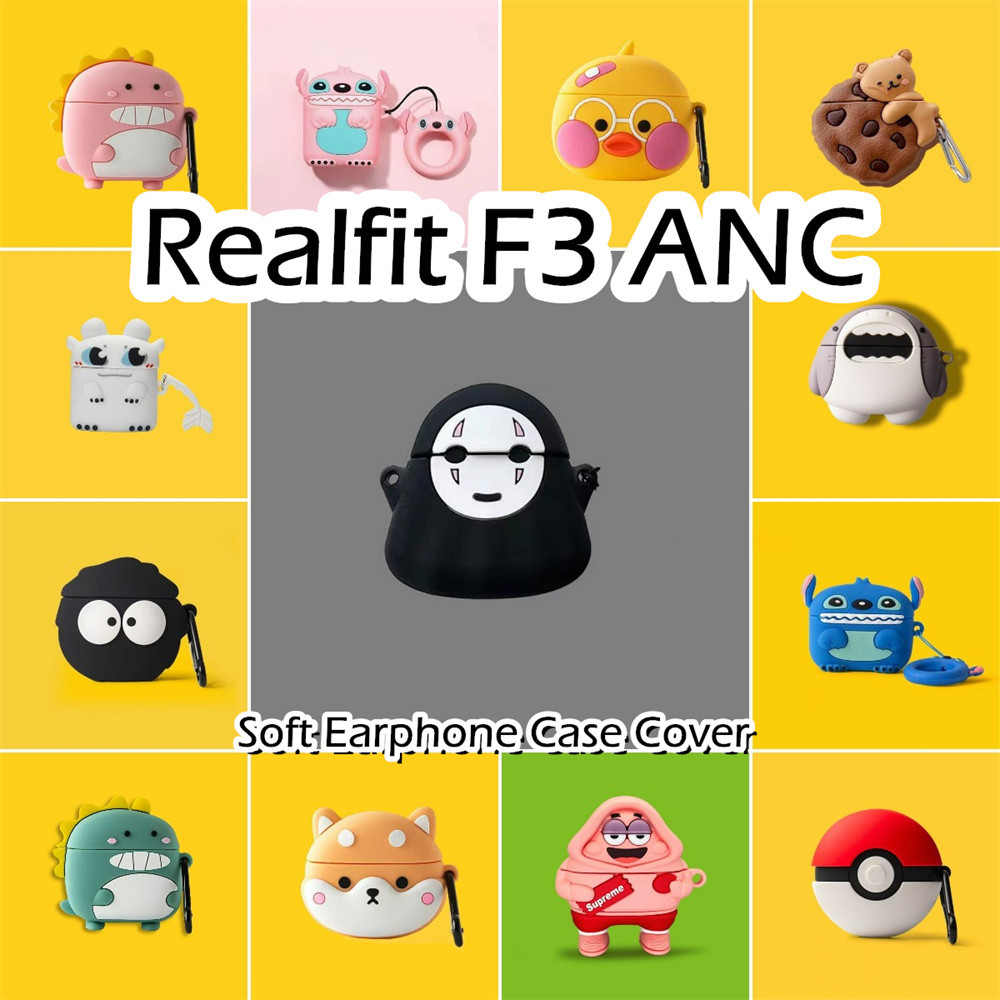【imamura】 For Realfit F3 ANC Case Innovation Cartoon Soft Silicone ...