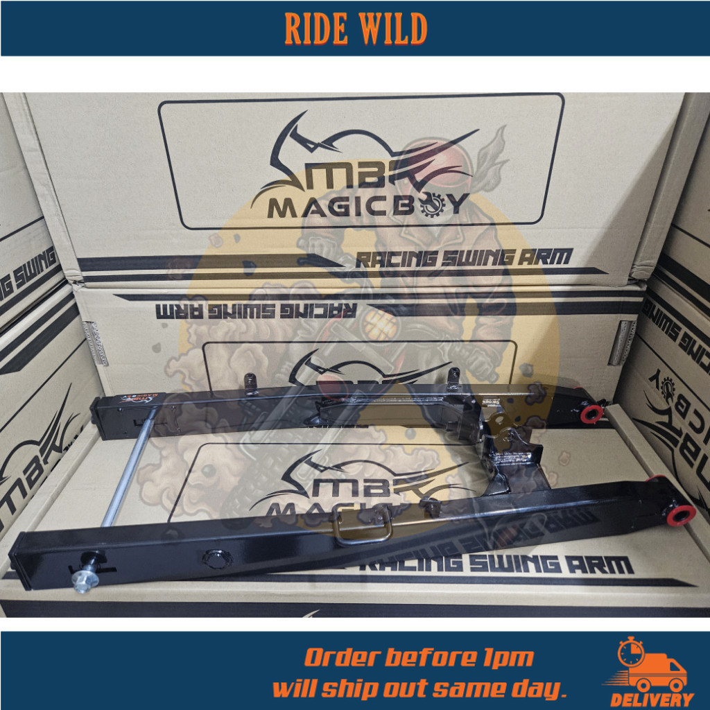 RIDE WILD Swing Arm Magic Boy Y15ZR Y16ZR RSX RS150 LC135 V1-V8 V8 FI ...