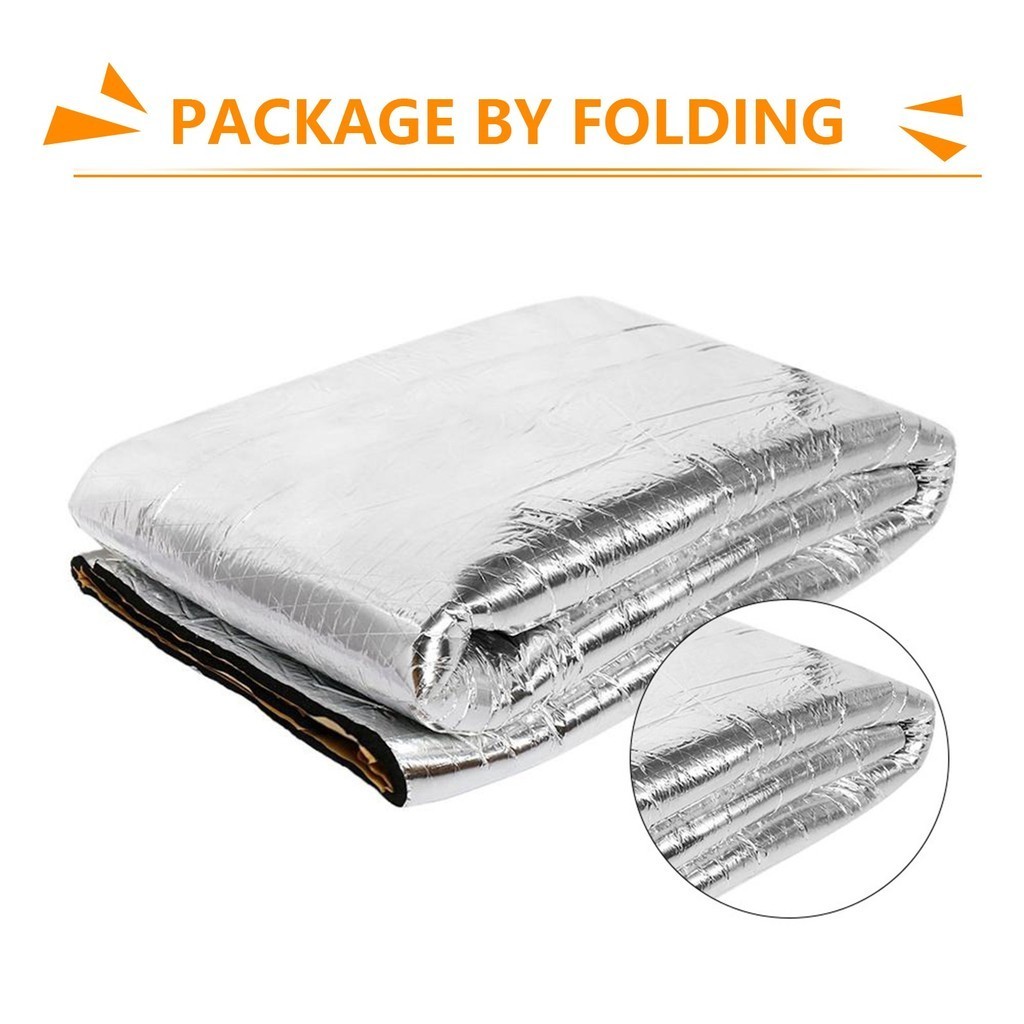 200x50cm Car Heat Protection Film Heat Insulation Mat Self-adhesive ...