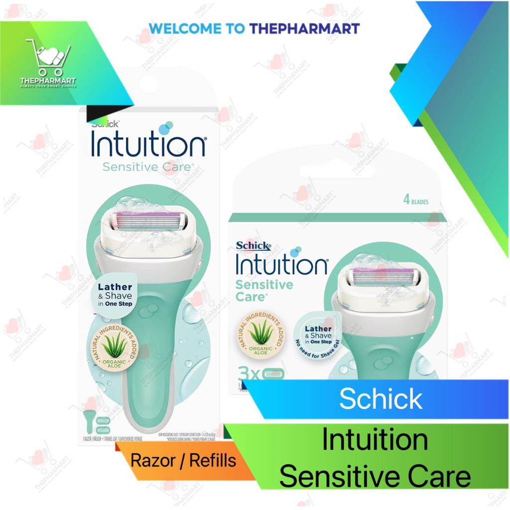 Schick Intuition Sensitive Care Razor / Schick Intuition Sensitive Care ...