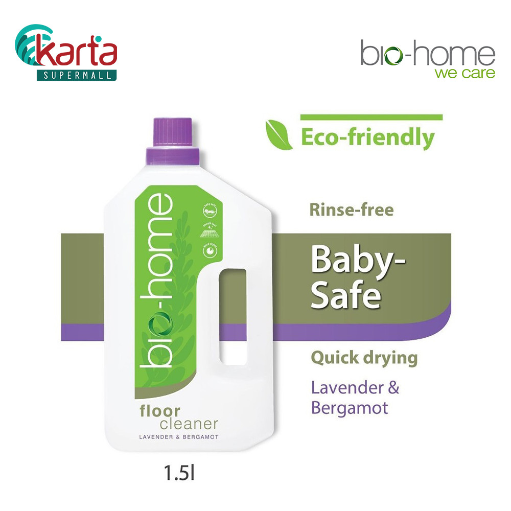 Bio-Home Baby Safe Floor Cleaner - Lavender & Bergamot (1.5L) | Shopee