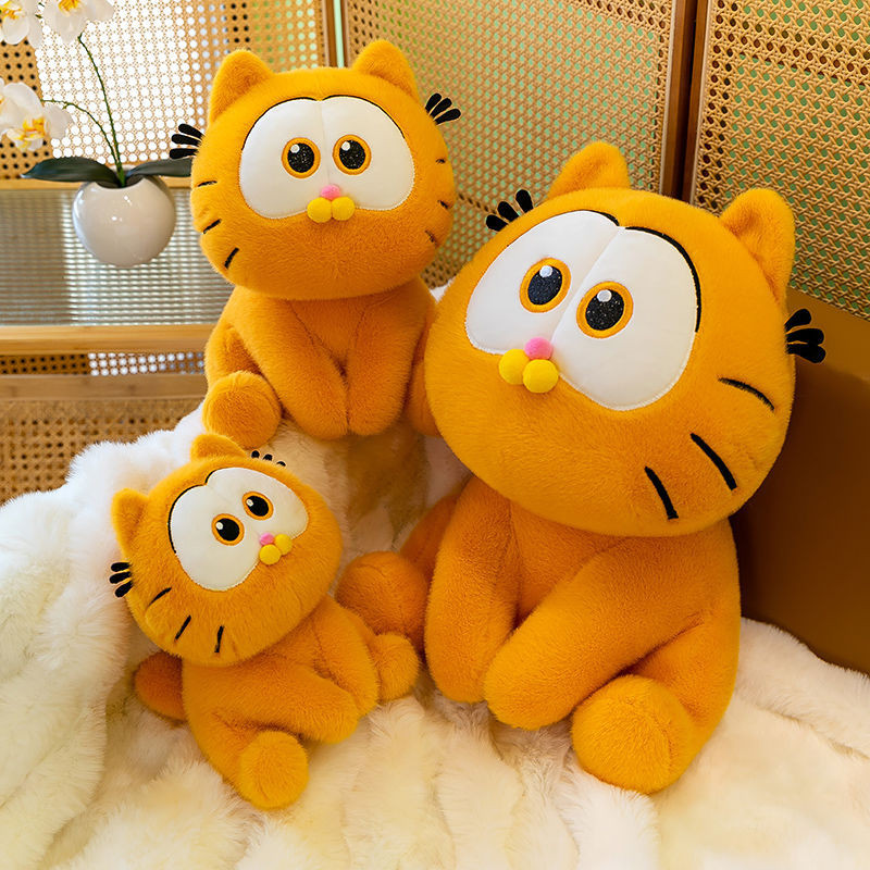 Garfield Doll Plush Toy Children Sleeping Pillow Ragdoll Cute Cat Doll ...