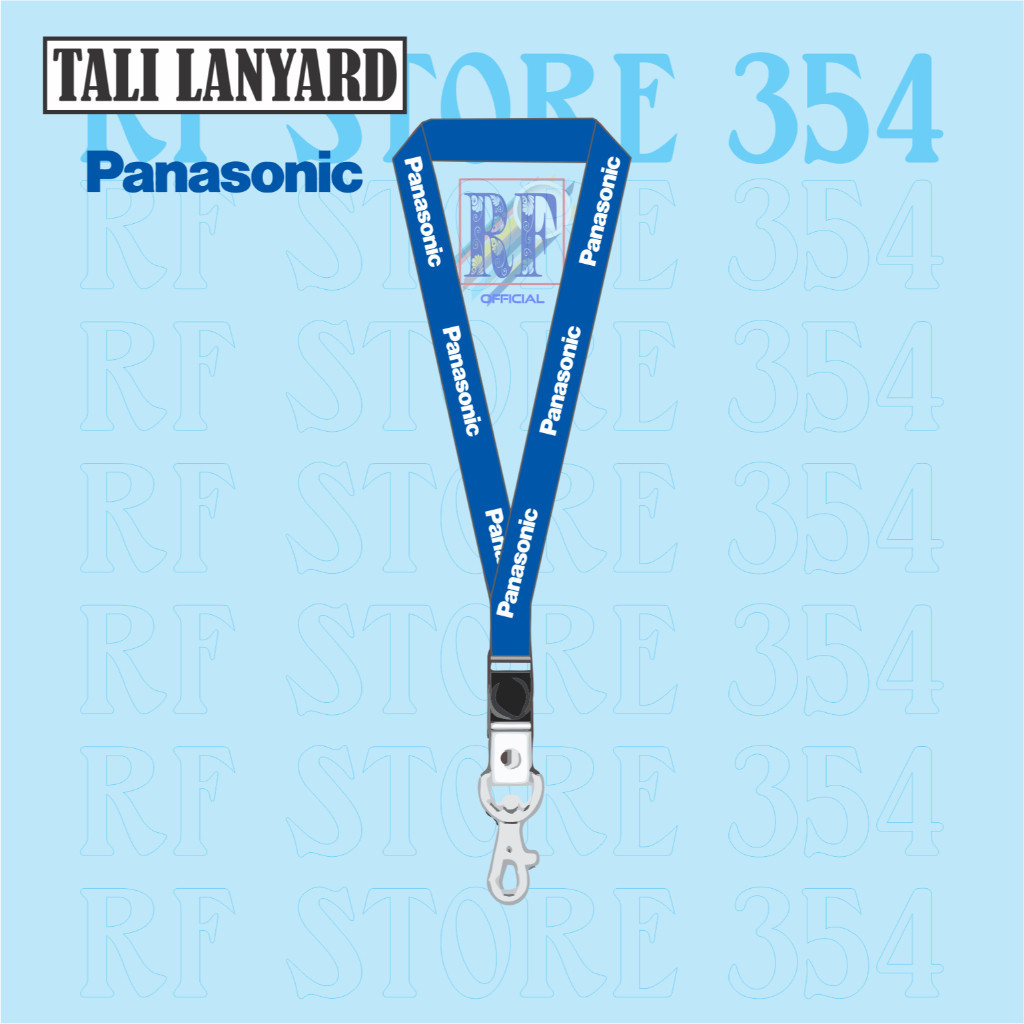 GANTUNGAN Panasonic LOGO LANYARD STRAP - PT PANASONIC ID CARD STRAP ...