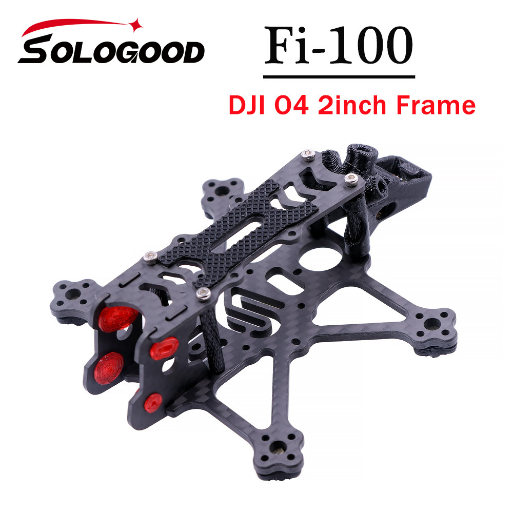 SoloGood Fi-100 DJI O4 AirUnit 2inch Propeller Frame Kit FPV RC Racing ...