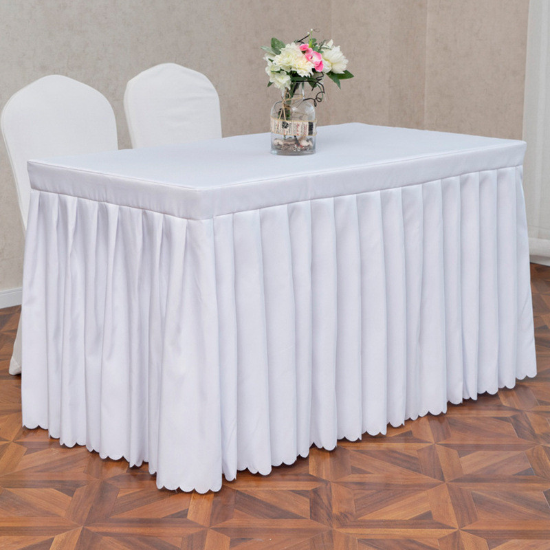 4Ft Kain Hias Meja Lipat Cloth Cover Hotel Banquet Wedding Party ...
