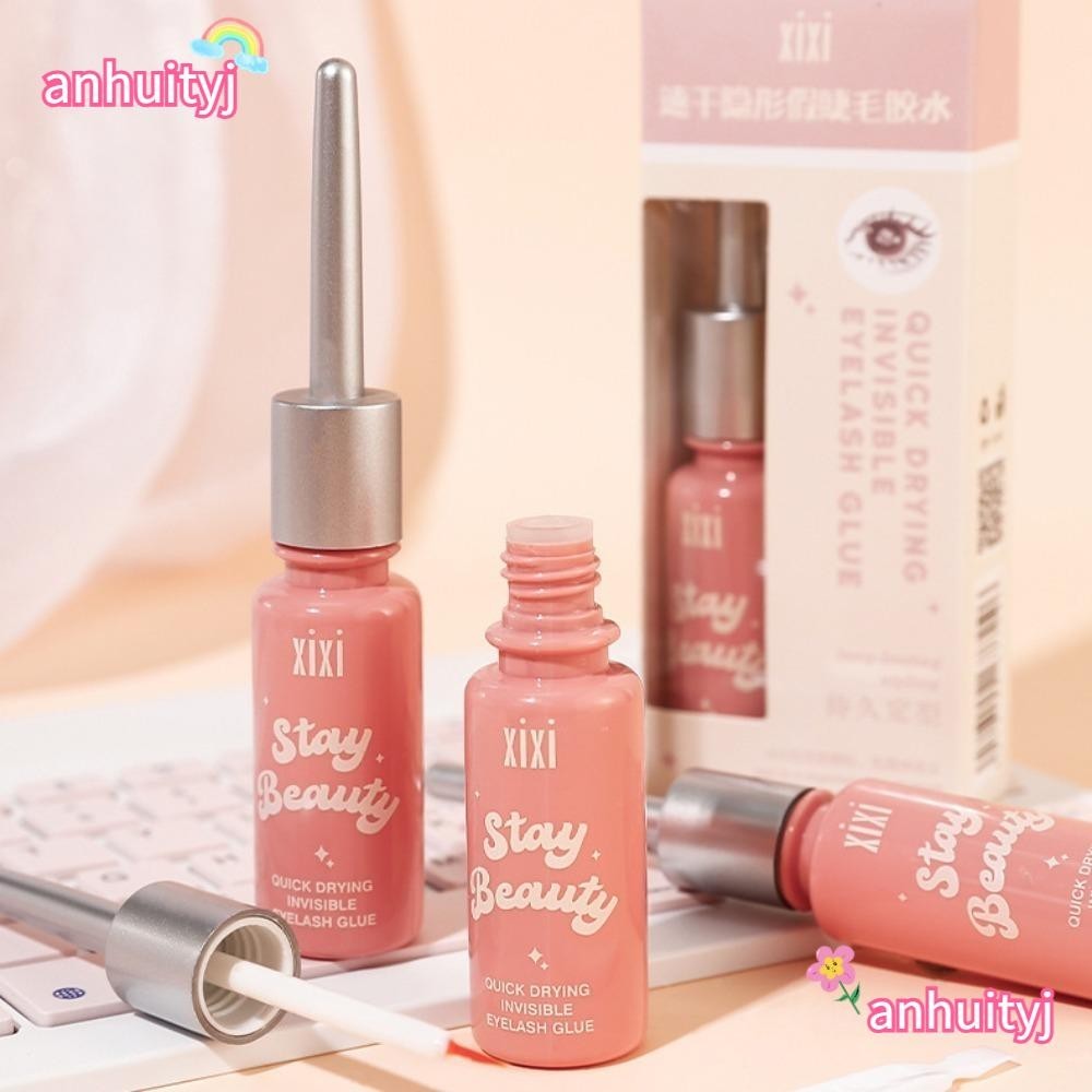 LANJ Double Eyelids Glue, XIXI Quick Dry False Eyelash Glue, Long