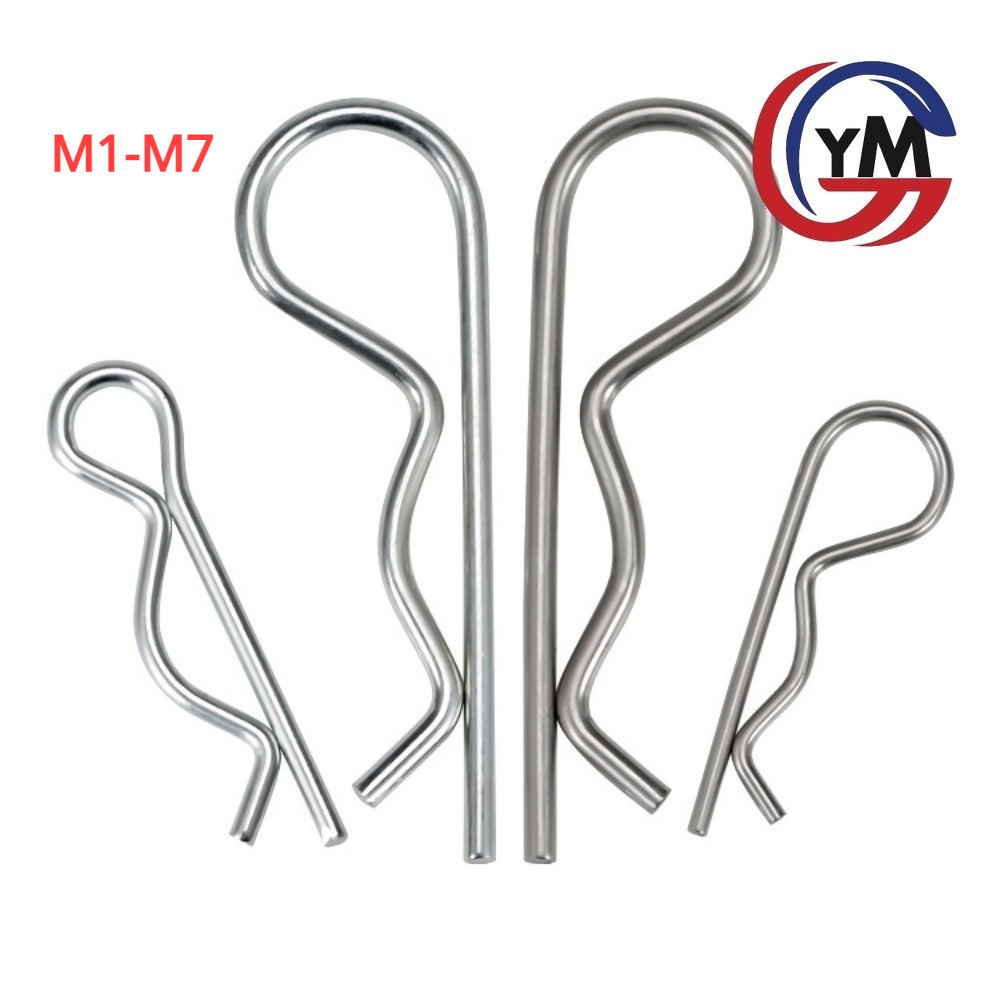 [YMH] Galvanized Latch B-Type Pin R-Shaped Pin Open Pin Wave Closed Pin ...