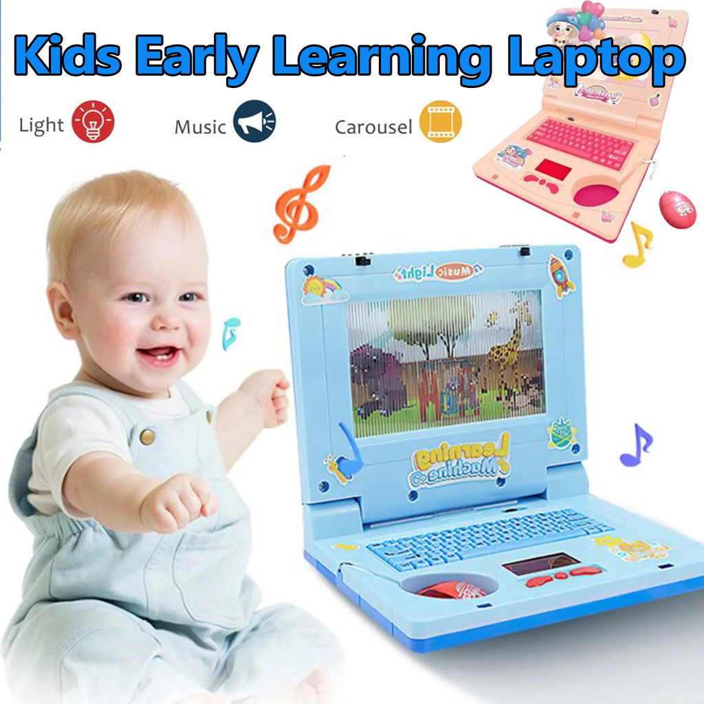 Kids Laptop Toy Kids Early Education Learning Machine Computer Toy with ...