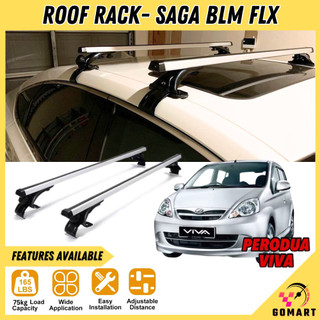 PERODUA VIVA Roof Rack Cargo Carrier Rack Luggage Rail Bar Rak Bagasi ...