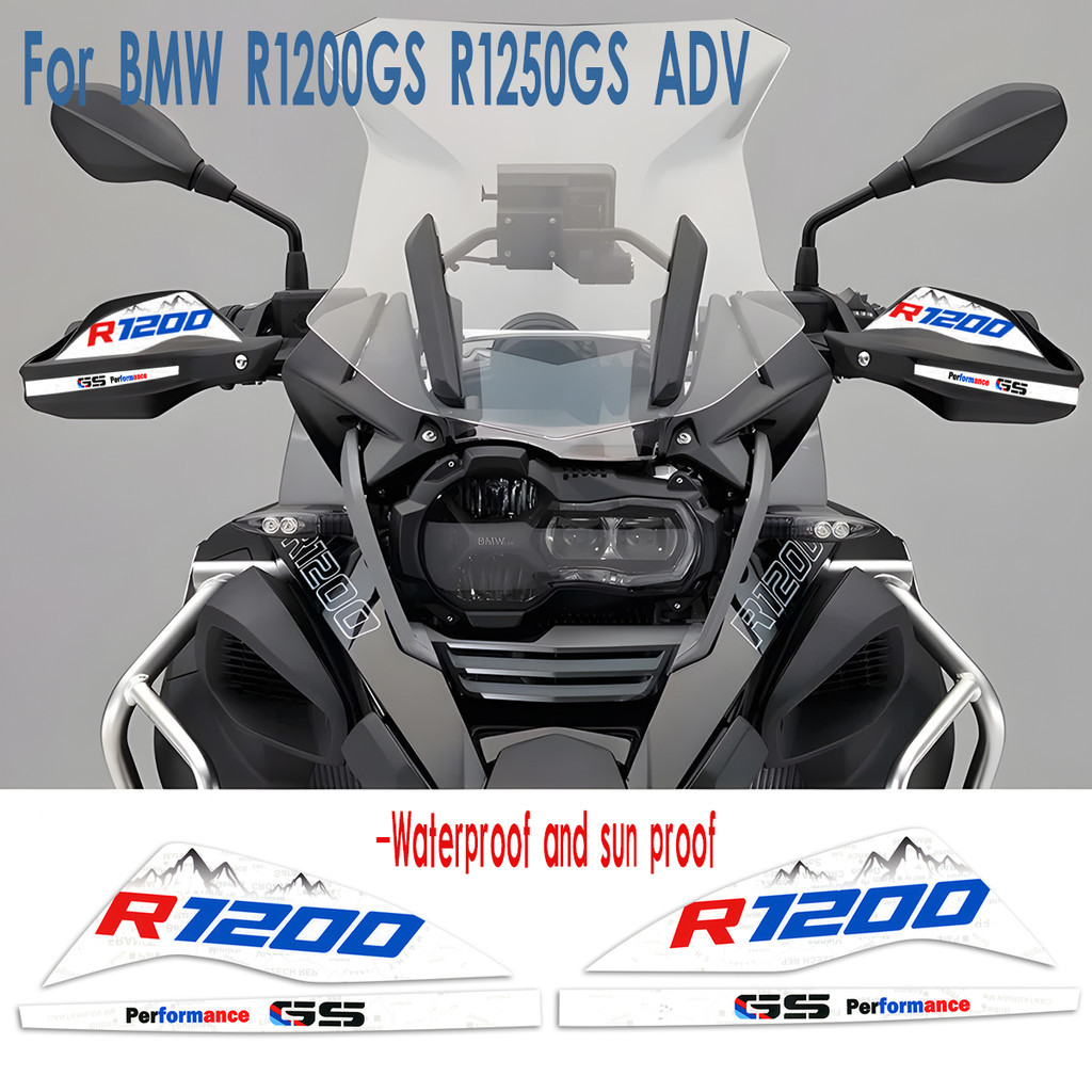 3M Reflective Sticker Motorcycle Handguard Reflective Sticker For BMW ...