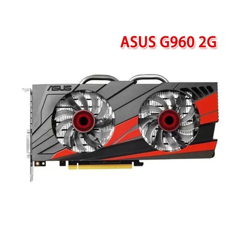 GIGABYTE GTX960 2GB GPU 128bit GDDR5 Video card map for nVIDIA Geforce GTX 960 2G PCI E X16 Hdmi Dvi OC used ASUS MSI Colorful GALAXY Zotac Shopee Malaysia