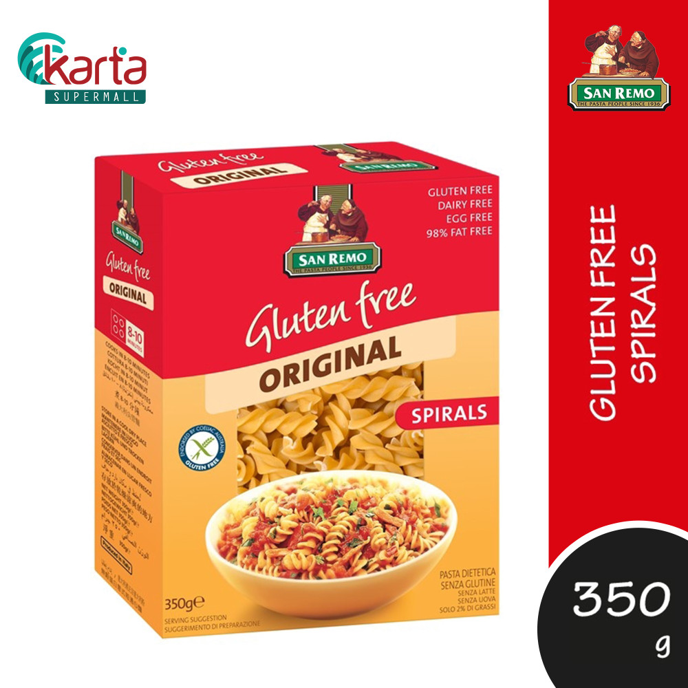 San Remo Gluten Free Spirals 350g | Shopee Malaysia