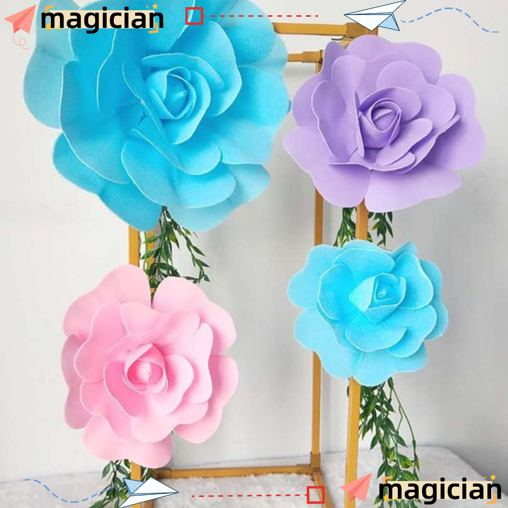 MAGIC Foam Flowers, Stage Props Rose Artificial Flower, Artificial DIY ...