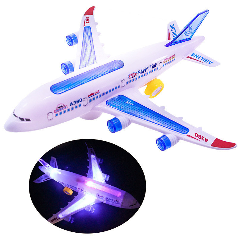 Large Airbus A380 Electric Flash Music Universal Aircraft Dream Airbus ...