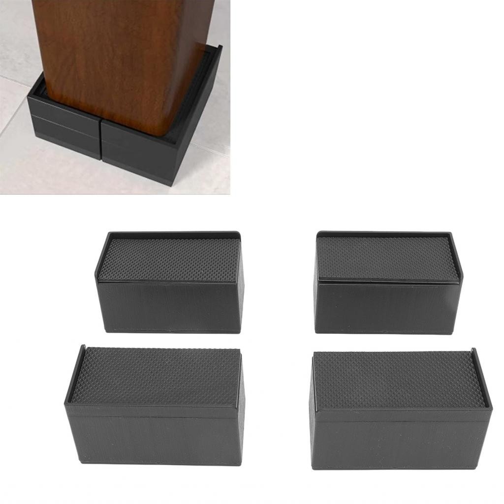 Kkala Rectangular Furniture Risers Stackable L Shape For Bed | Shopee ...