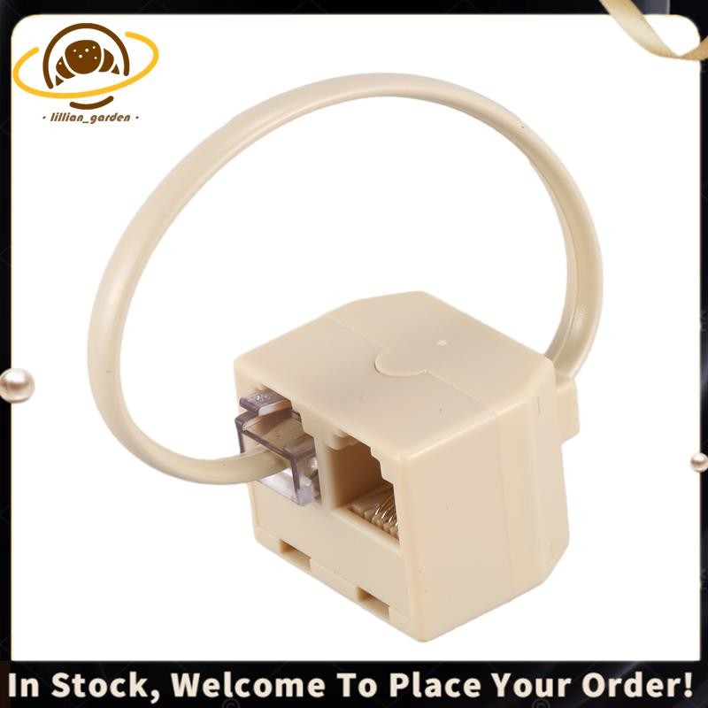 Adaptador Cable Telefono Divisor Rj11 Splitter | Cuotas Sin Interés - Foto 4