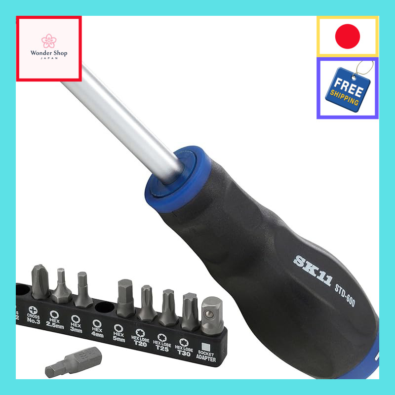 【Direct from Japan】 SK11 Torque Driver with Rotary Mechanism, Torque ...
