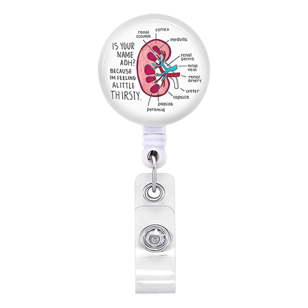 Breast Cancer Awareness Badge Reel, Breast Cancer Lanyard, Breast