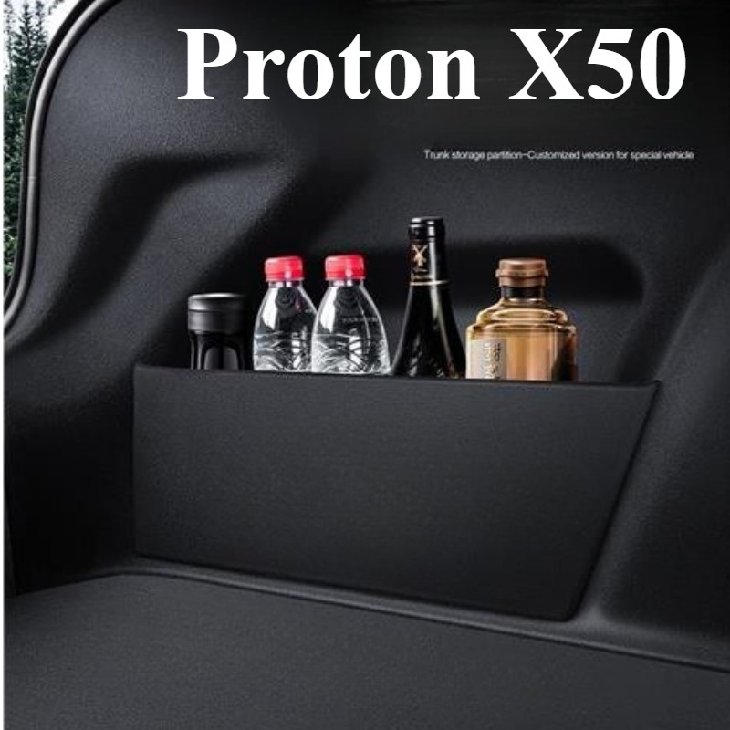 Proton X50 Rear Trunk Baffle Storage Partition Accessories | Shopee ...