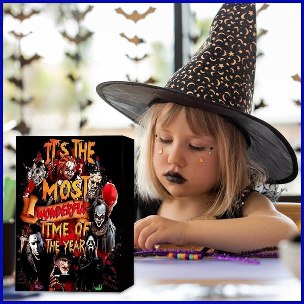 Halloween Countdown Calendar Movie Character Doll Countdown Calendar 24 ...