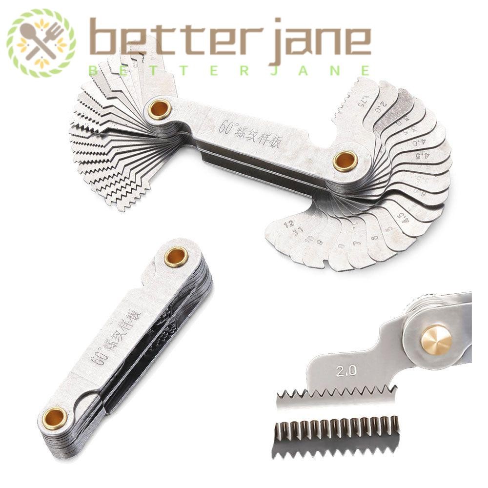 BETTER-JANE Thread Plug Gauge Cut Step Carbon Steel 55/60 Degree Gear ...