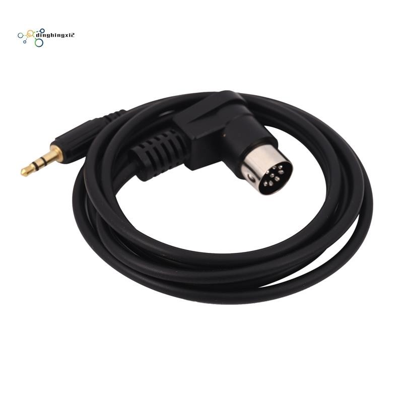 Car 3.5mm AUX Input Adapter Audio Cable Mini Jack AUX 8Pin MBUS CD
