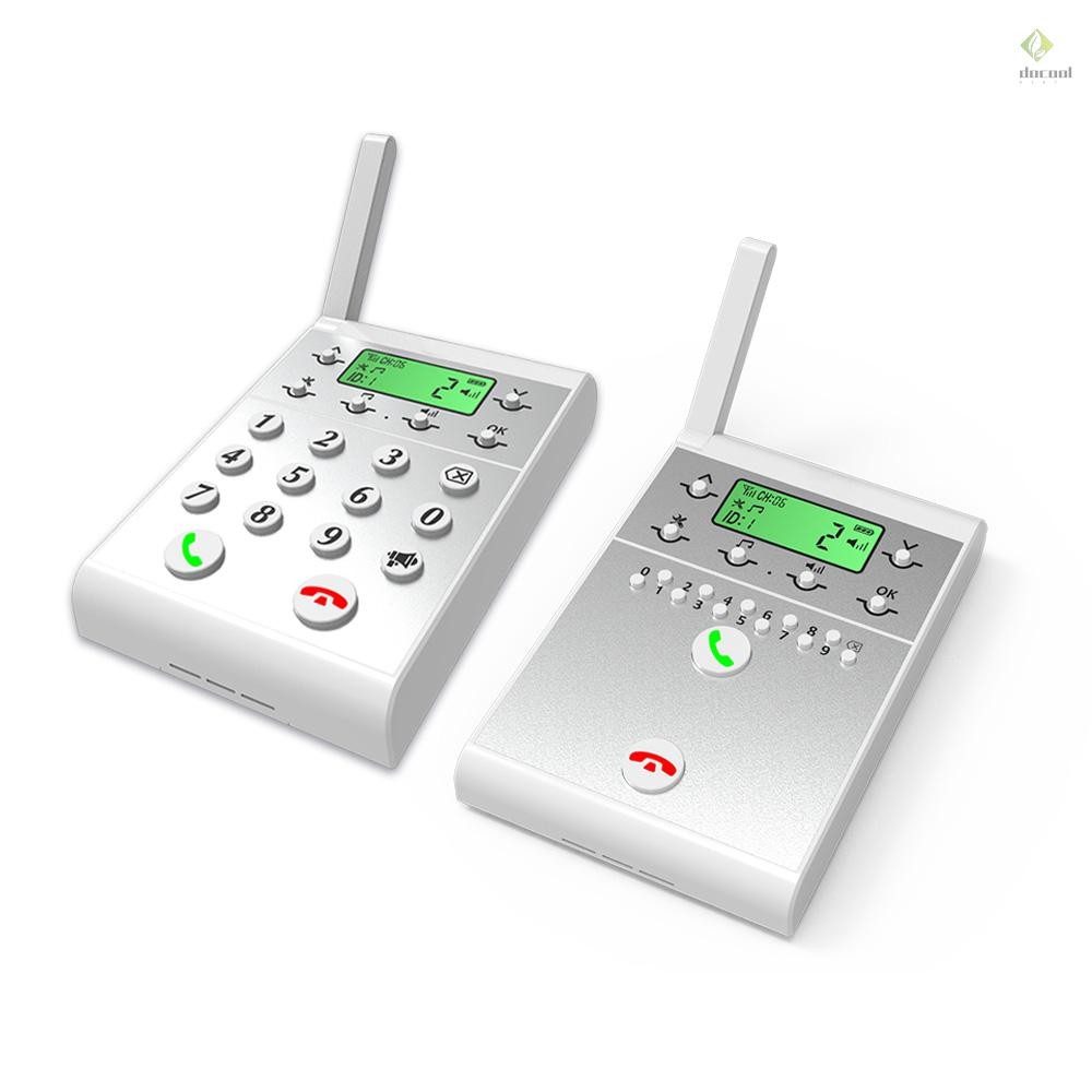 Wireless Intercom System Smart Digital Voice Calling Machine Wireless ...