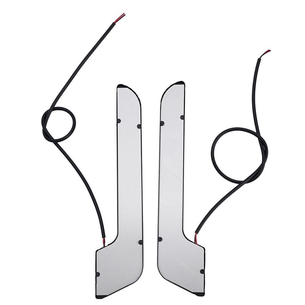 {Mulstore} 2x Ice Blue LED Strip DRL Daytime Running Light Fog COB Car