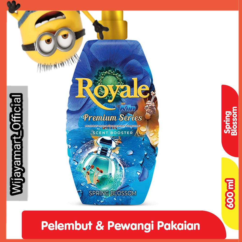 Royale by So Klin Clothes Softener & Fragrance Spring Blossom 600 ml ...