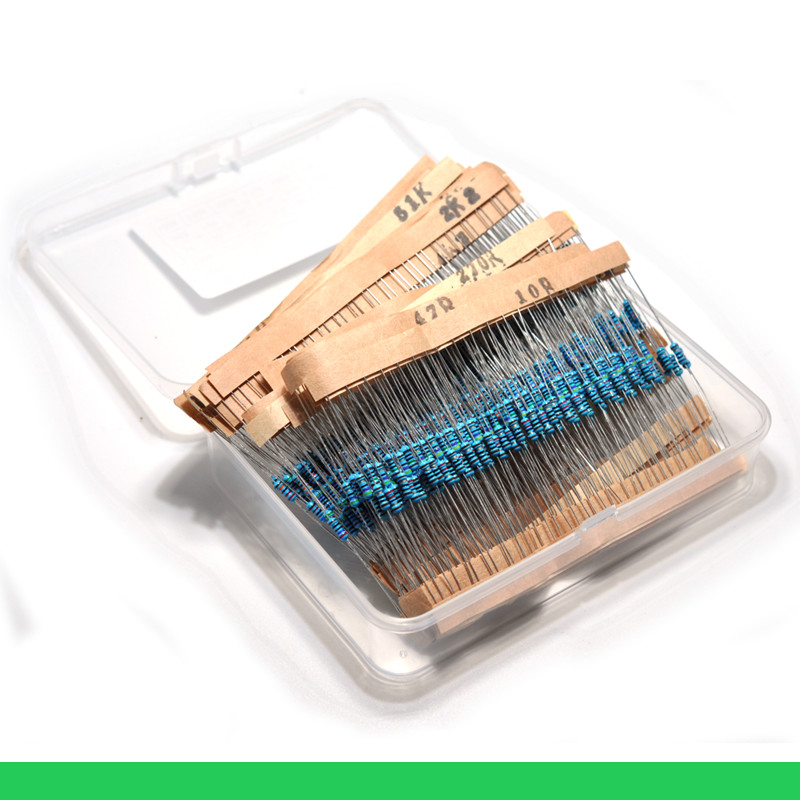ENGLAB★ DIP Resistors kit, Resistore for DIY, 30 Values, Total 600pcs ...