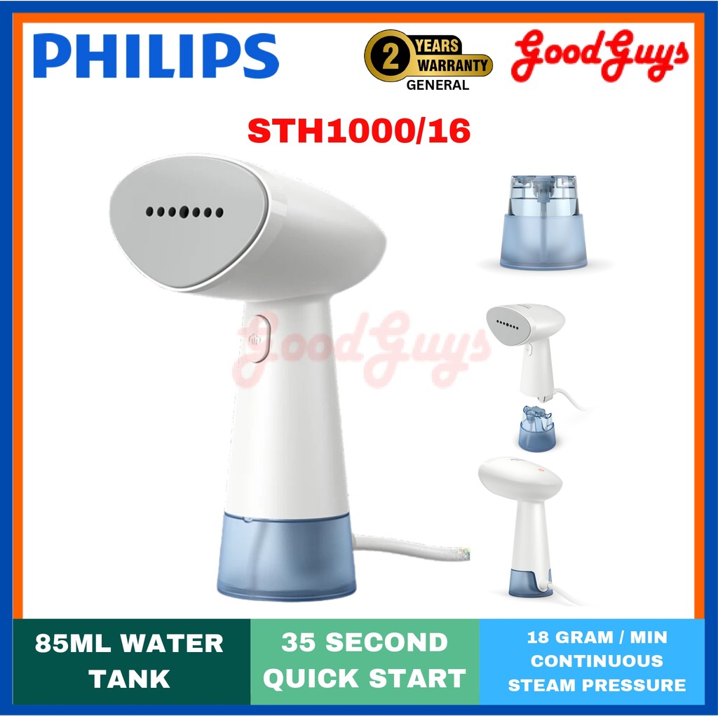 PHILIPS Handheld Steamer 1000 Series STH1000/16 (900W) / STH1000 ...
