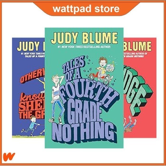 Fudge Series (5 book series) by Judy Blume | Shopee Malaysia