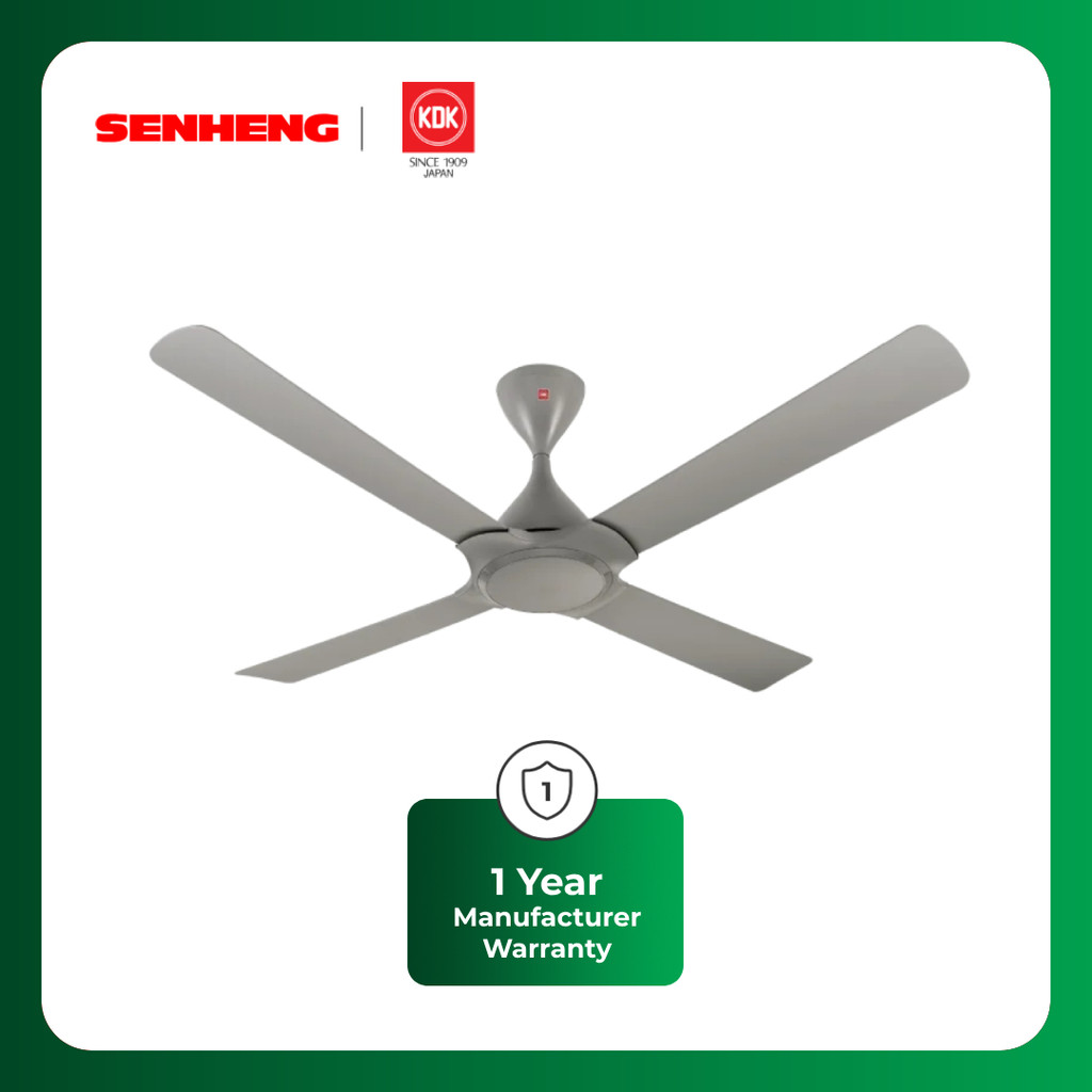 KDK Ceiling Fan Ryou Series K14RH-EY Kipas Siling | Shopee Malaysia