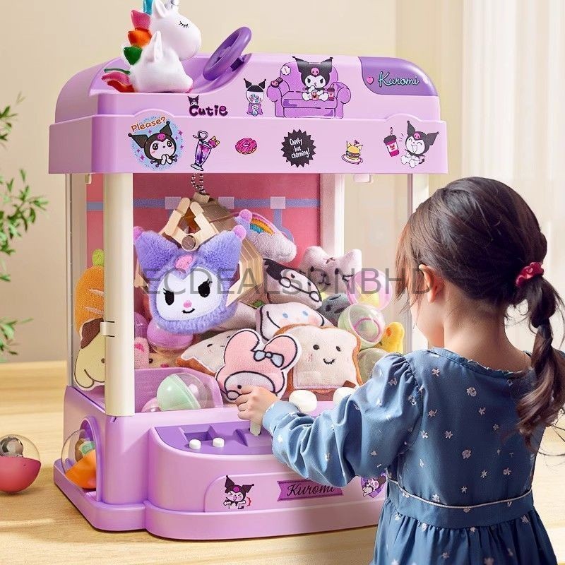 Kids Claw Machine Toys Doll Catching Machine Auto Doll Vending Machine ...