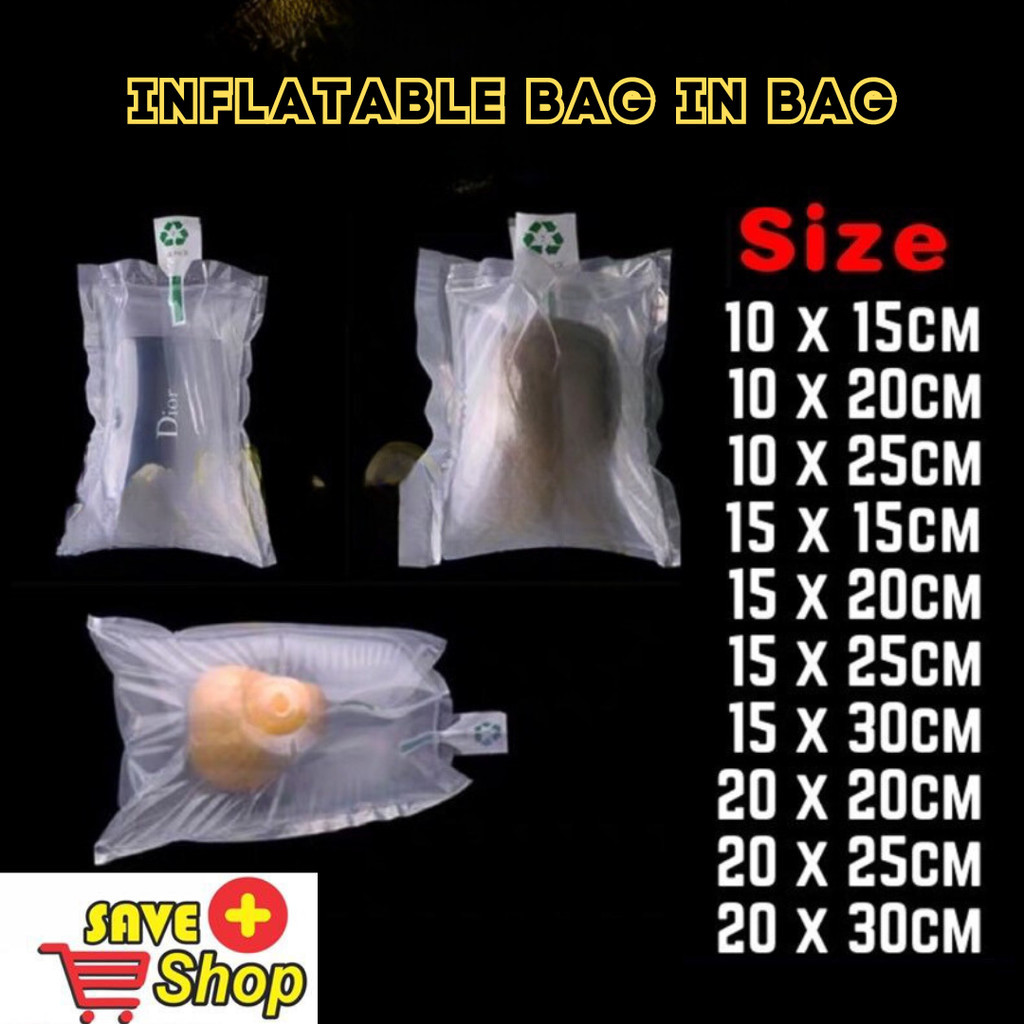 [1PC] Inflatable Bubble Air Bag in Bag Air Packing Protective Bubble ...