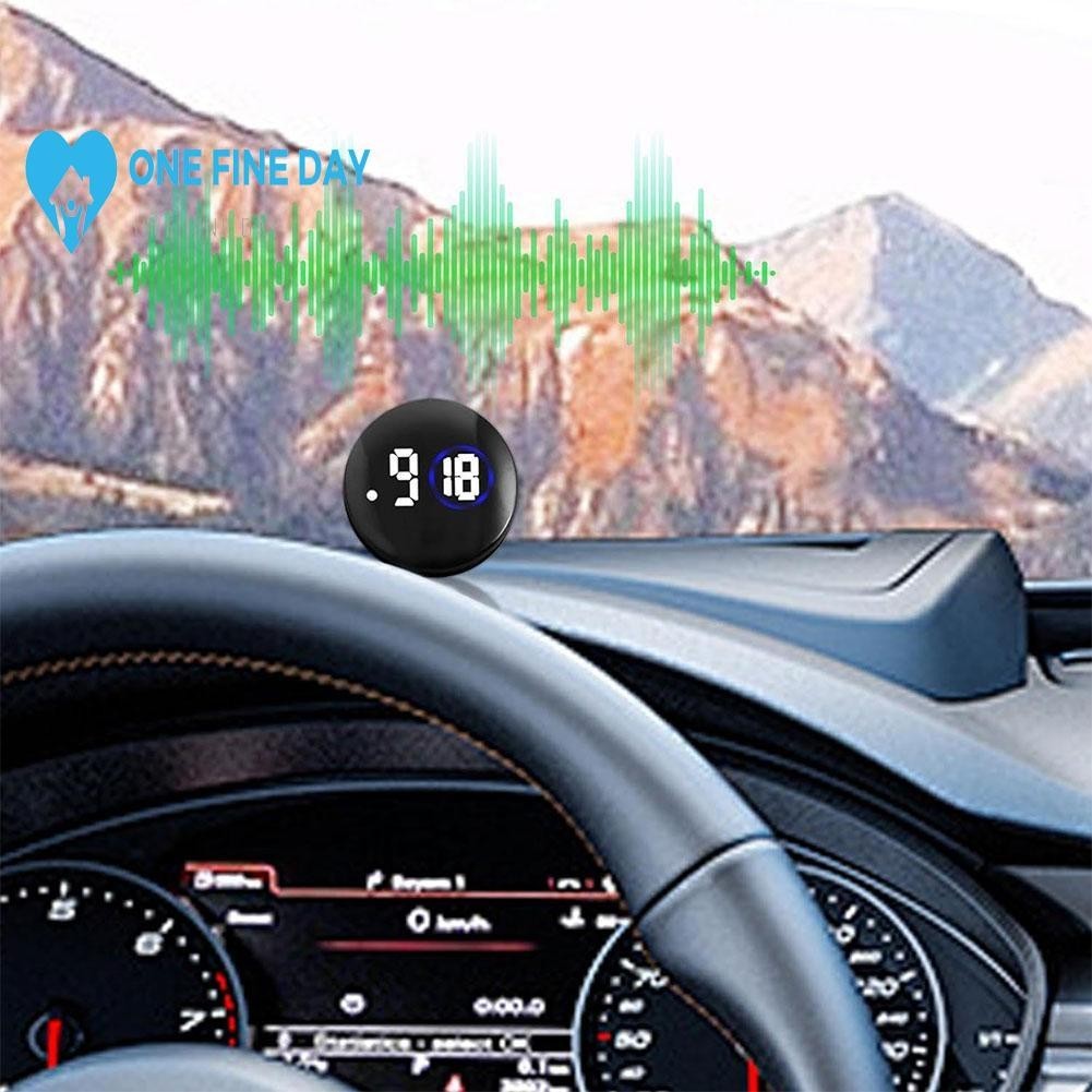 Digital Car Clock Touch Sensitive Display Car Dashboard Boat Portable ...