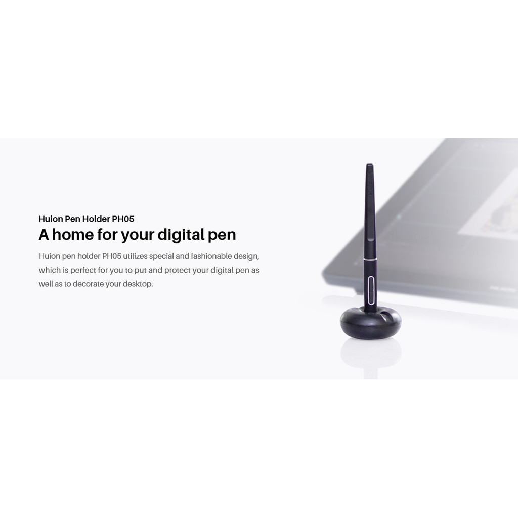 HUION PW507 stylus with pen holder and 10 refills for HUION Digital ...