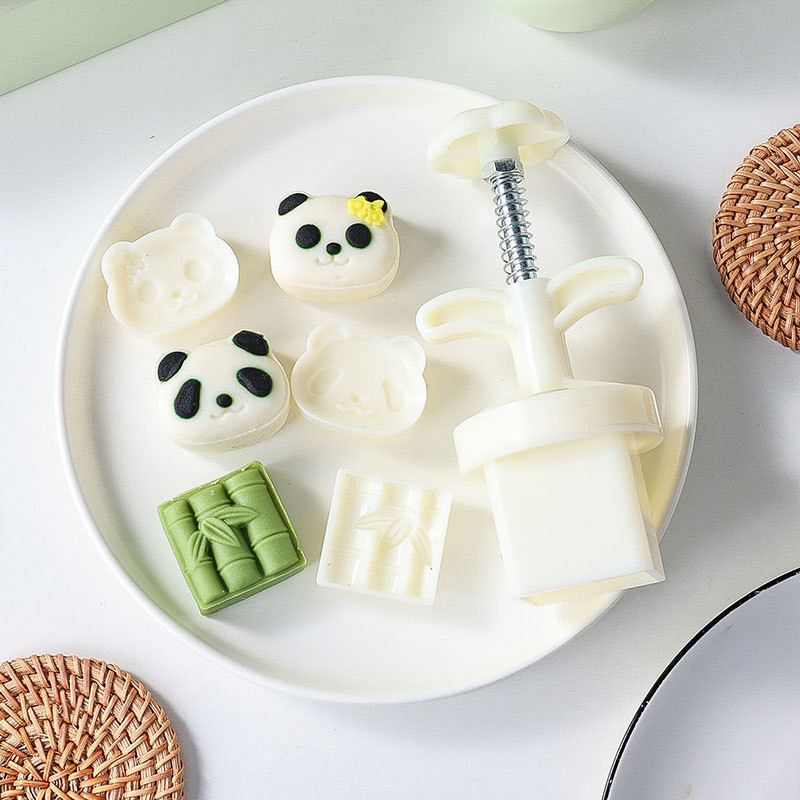 50G Mid-Autumn Festival Hand Pressure Moon Cake Mold Mooncake Mould ...