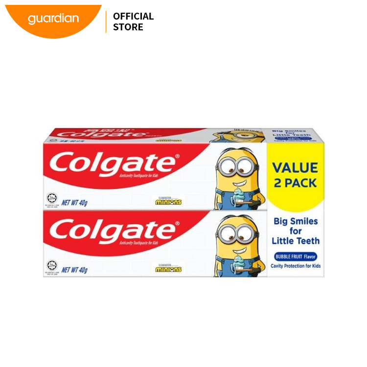 Colgate Kids Minion Toothpaste 40g (Pack of 2) | Shopee Malaysia