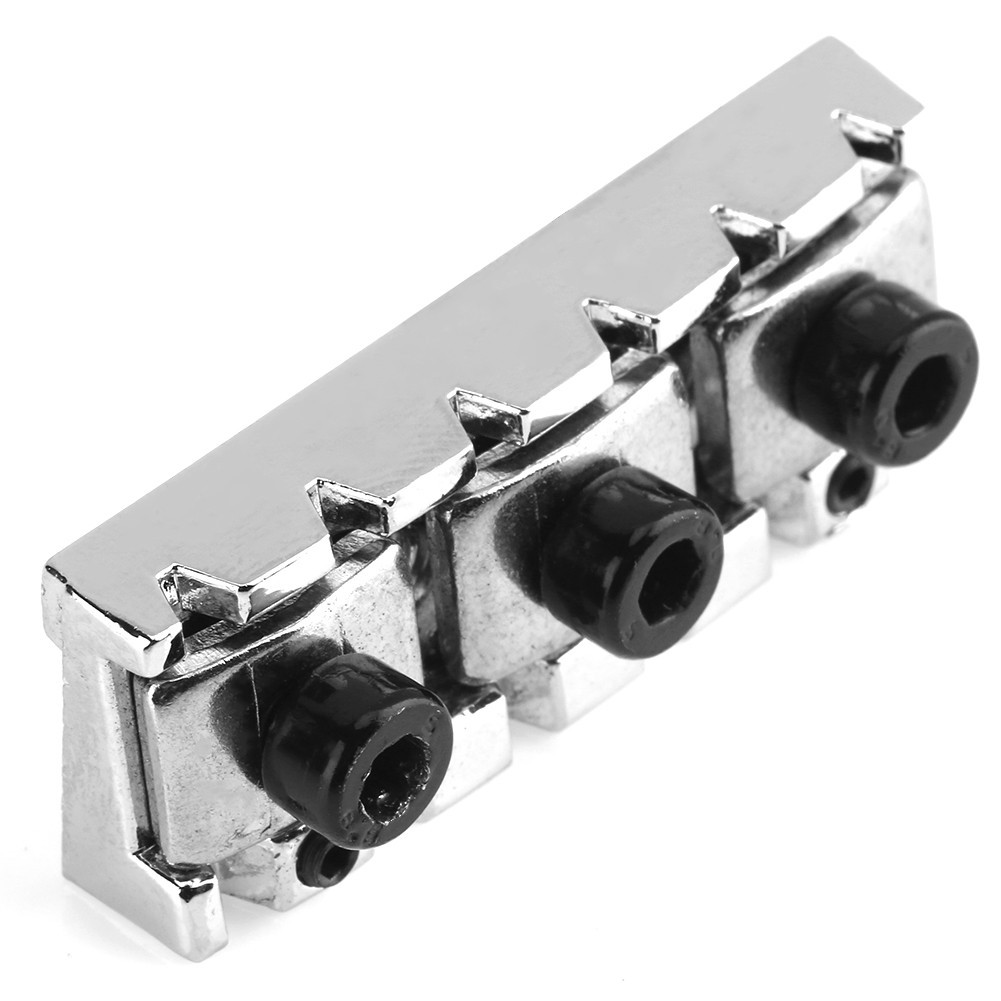 sunyuey 42.5mm Zinc Alloy Electric Guitar Locking Nut String Lock with ...