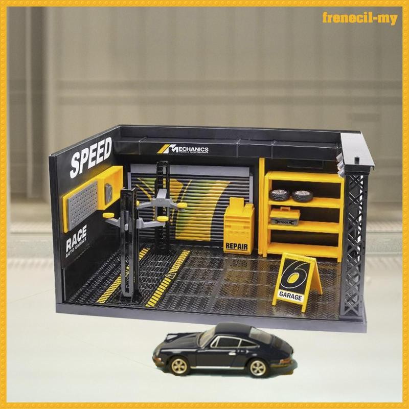 Model car garage diorama on sale