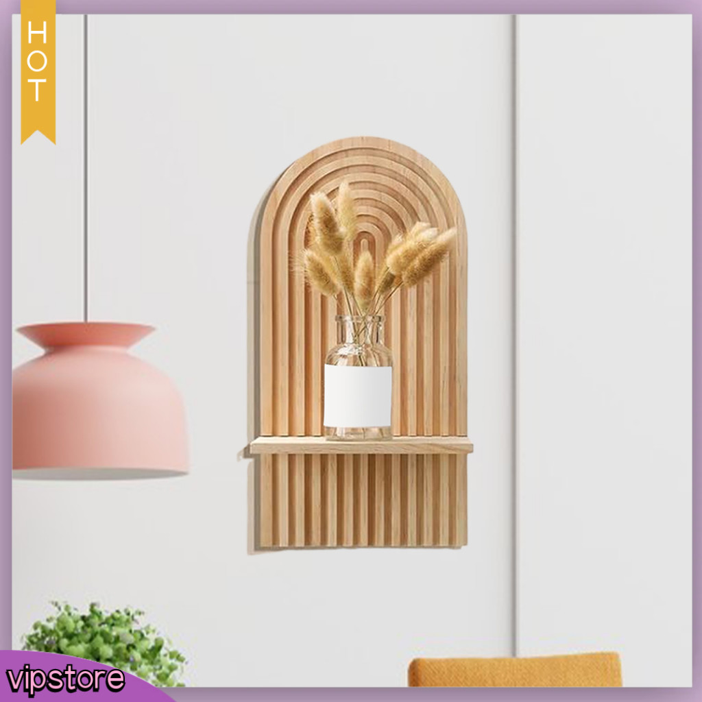 Thumbnail for Textured Glass Wall Shelves Bohemian
