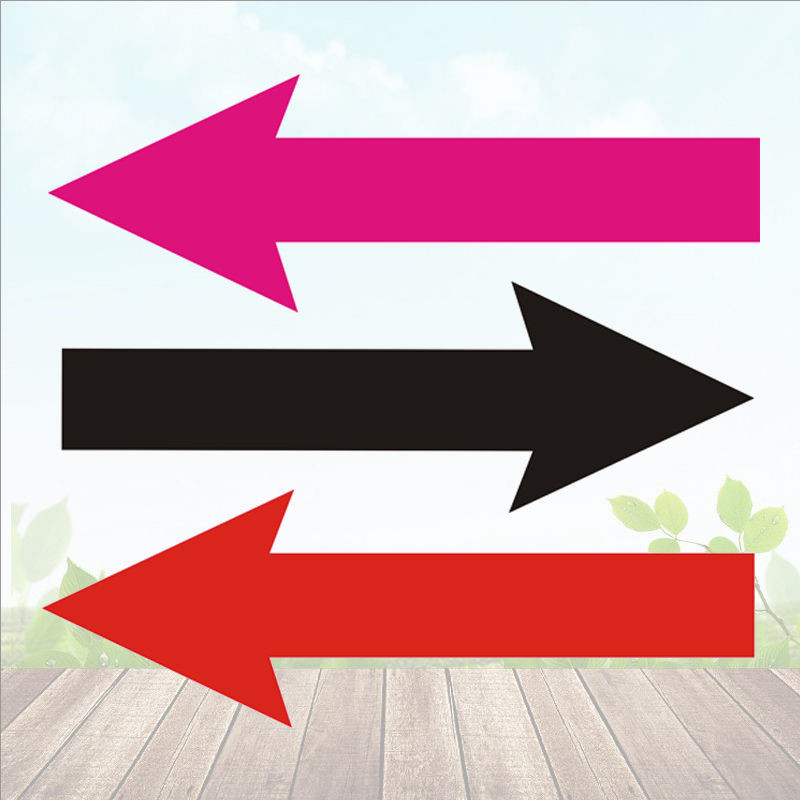 1Arrow Logo Sticker Guide Direction Stickers Guide Stickers Shop ...