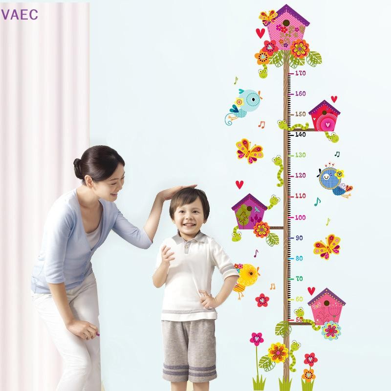 VAEC Cartoon Height Measure Wall Sticker Kids Height Sticker Child ...