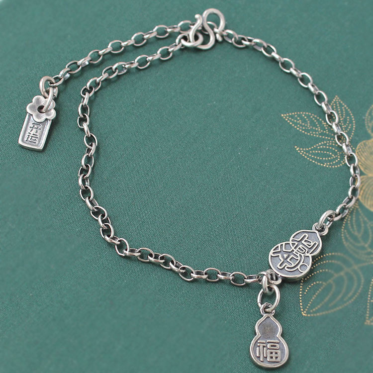 Original Niche Design Chinese Gourd Anklet Fashion Simple Sexy Anklet ...