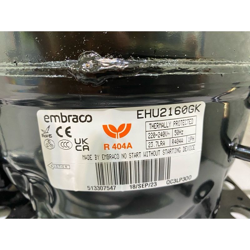 Embraco Refrigerator Compressor EHU2160GK R404 Gas | Shopee Malaysia