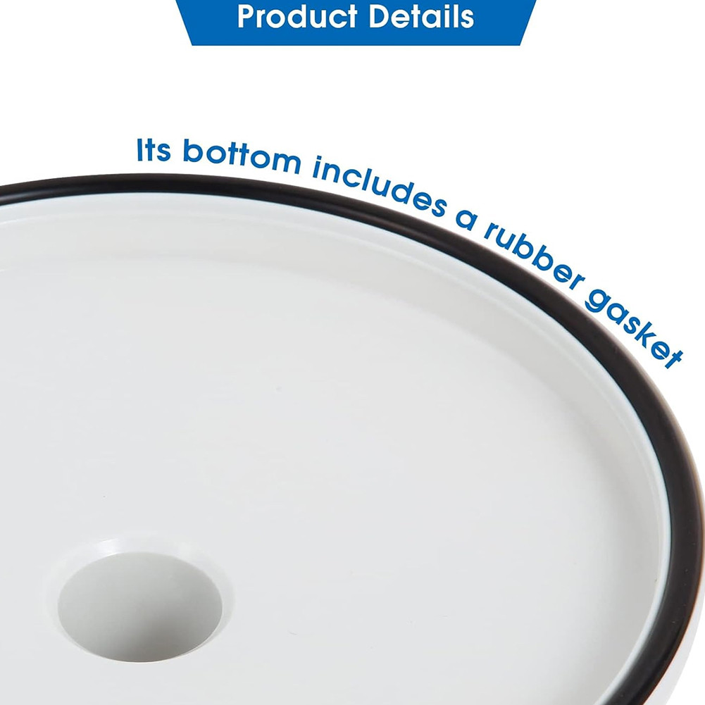 Skimmer Vacuum Hose Adapter Plate Replacement PVC Pool Vac Skimmer