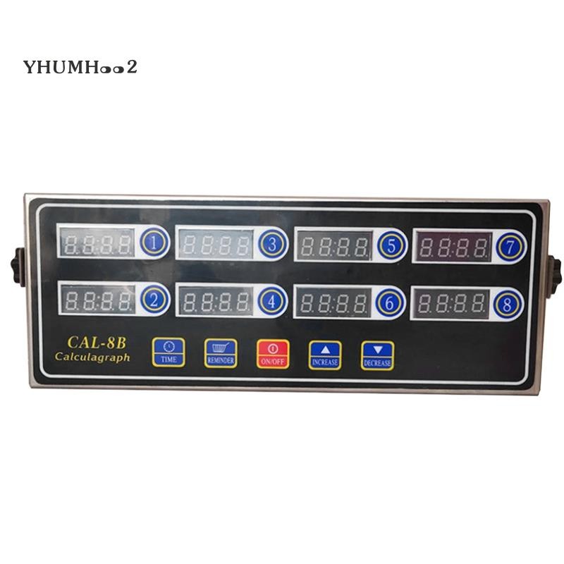CAL-8B Portable Calculagraph, 8 Channel Digital Timer, Kitchen Cooking ...