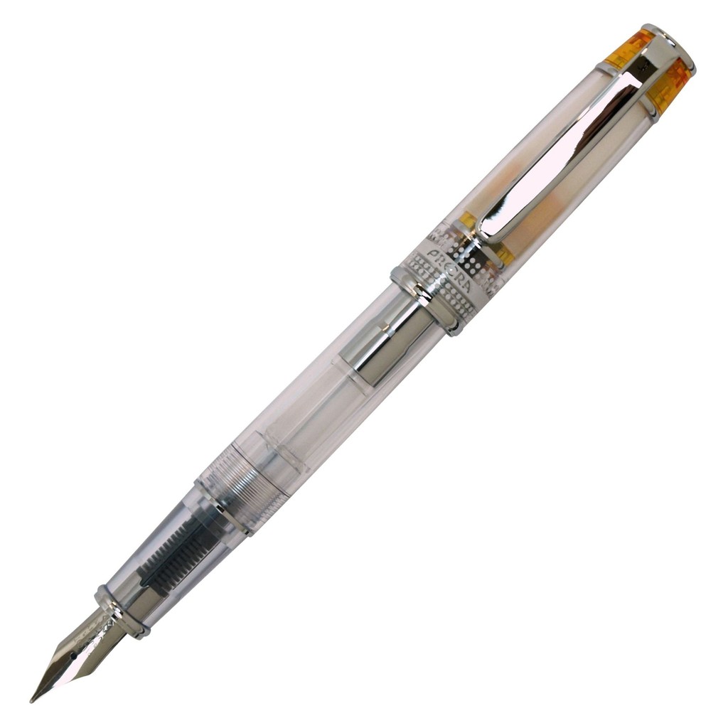 Pilot Prera Iro-Ai Medium Nib Transparent Body Fountain Pen Collection ...
