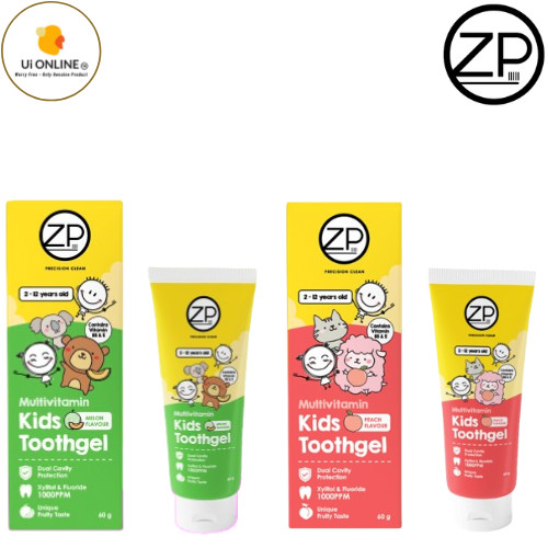 ZP MULTIVITAMIN KIDS TOOTHGEL 60G | Shopee Malaysia